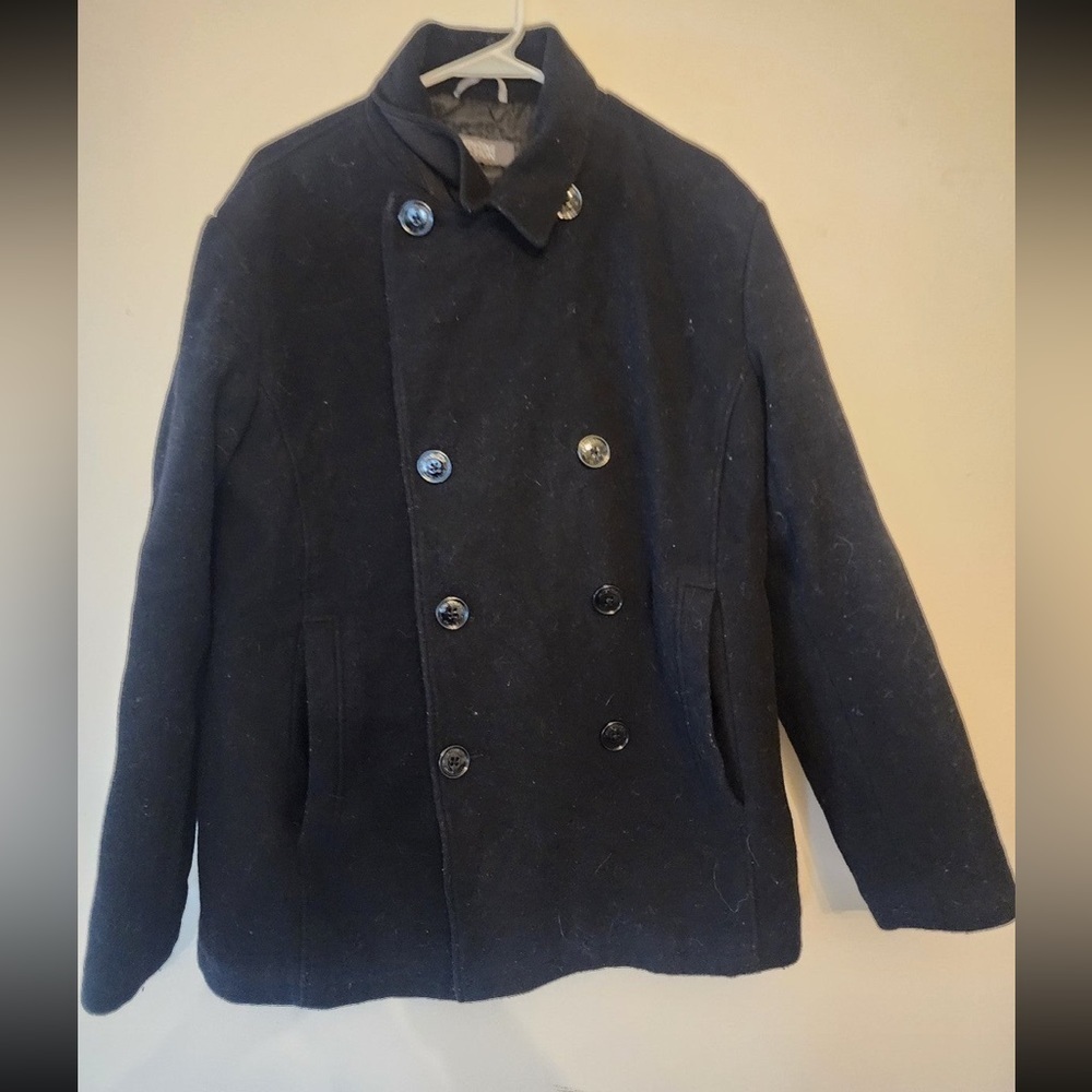 Womens kenneth cole coat black size large